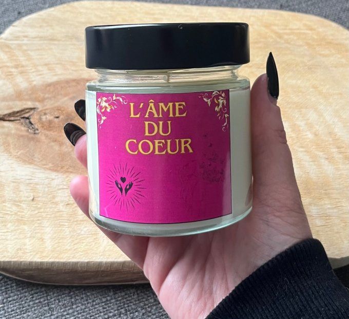 Bougie l’âme du cœur 